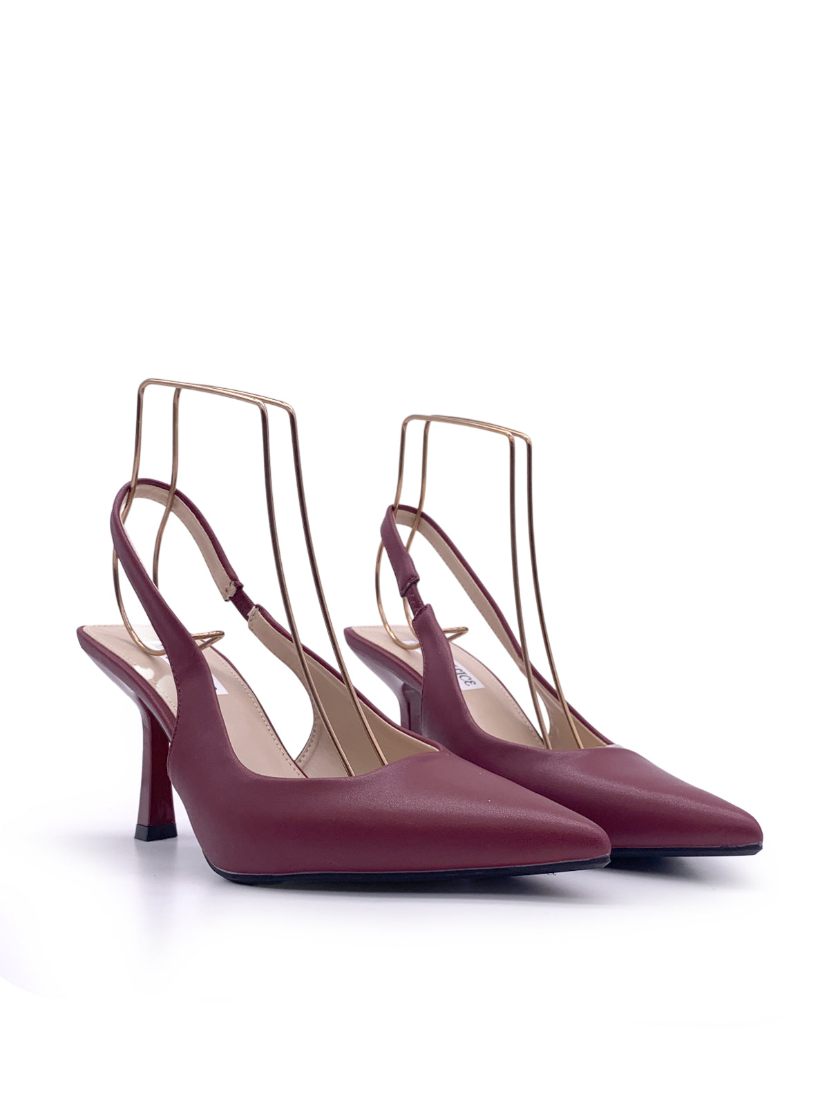ABIGAIL - Decolletè Slingback in ecopelle