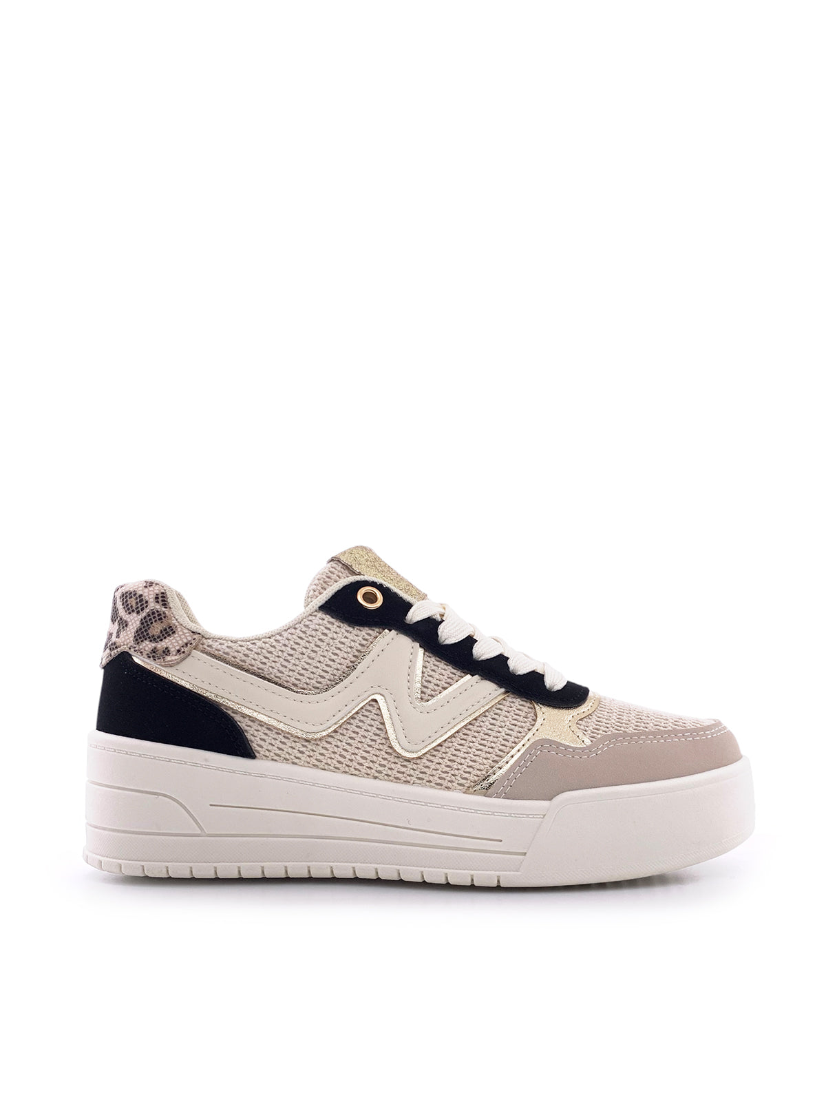 ADALBERTA - Sneakers in camoscio e tessuto con stringhe