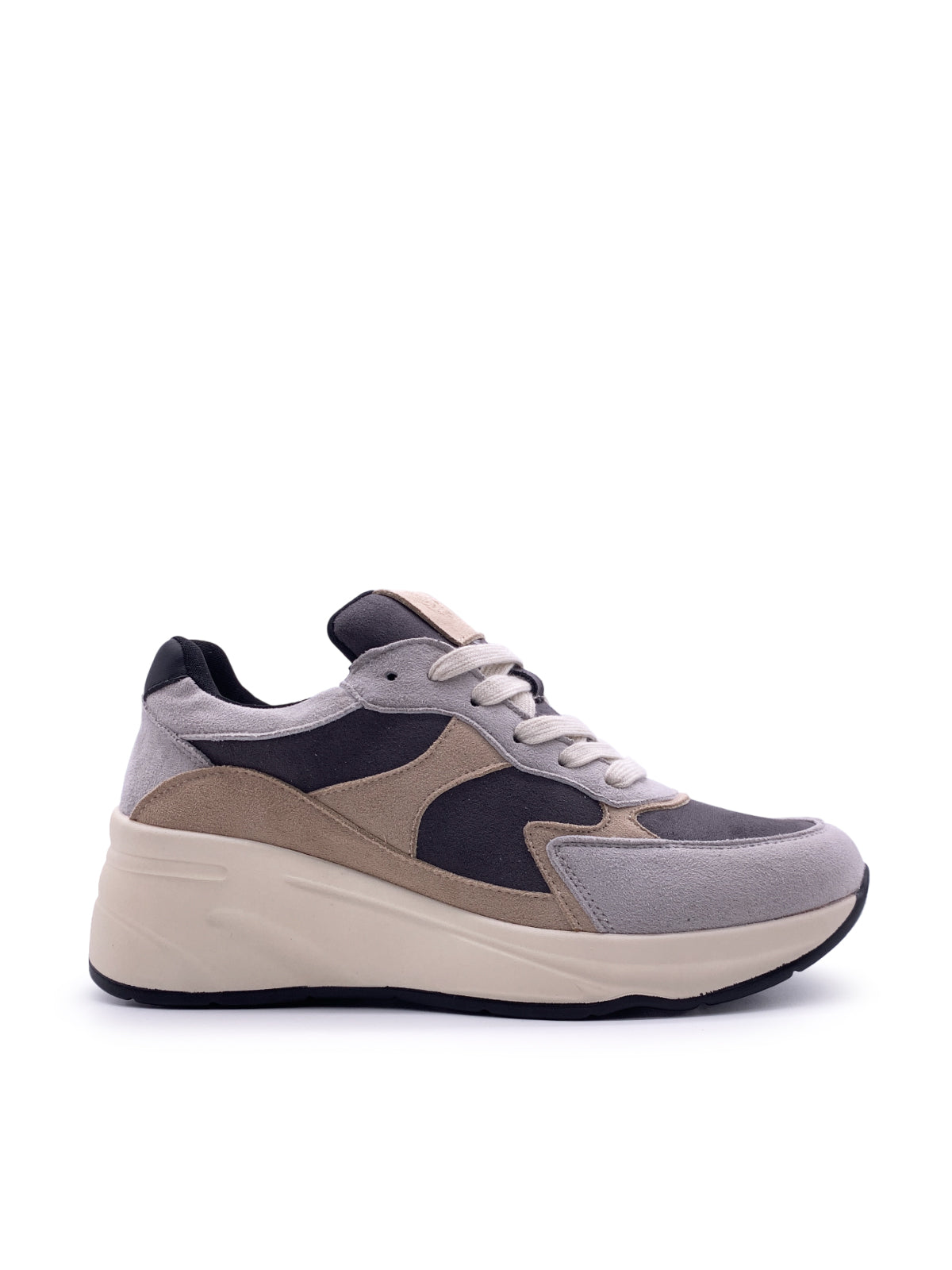 ADALGISA - Sneakers in camoscio bicolor