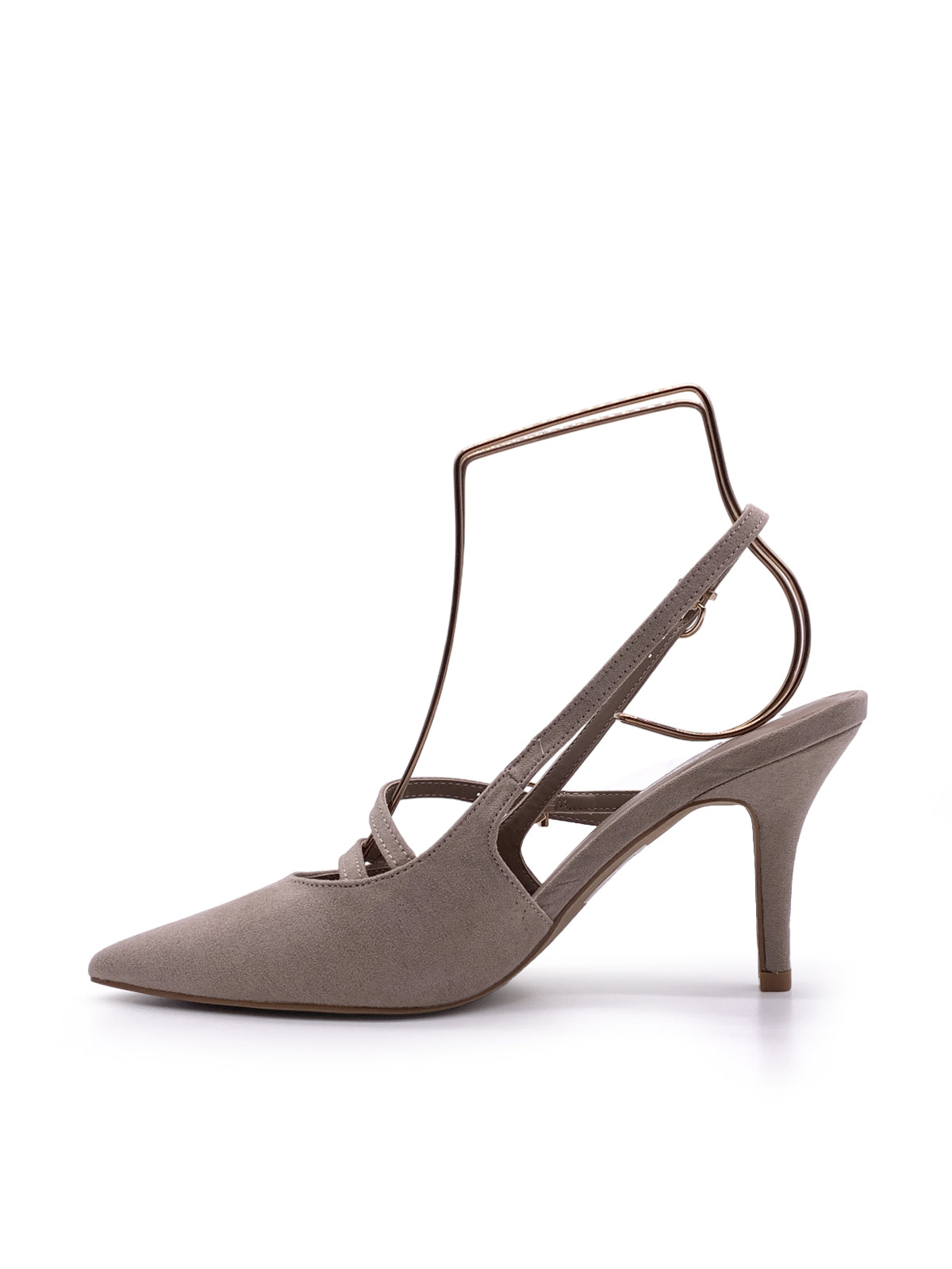 ADELE - Decolletè Slingback in camoscio