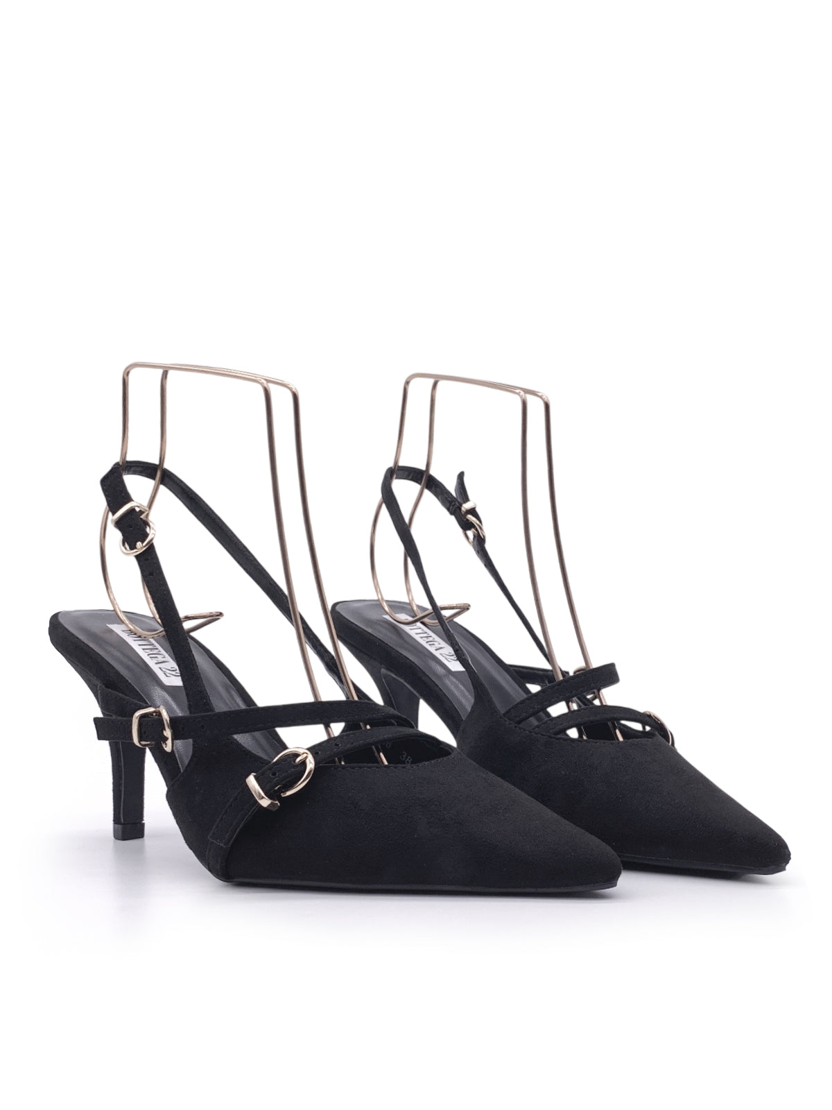 ADELE - Decolletè Slingback in camoscio