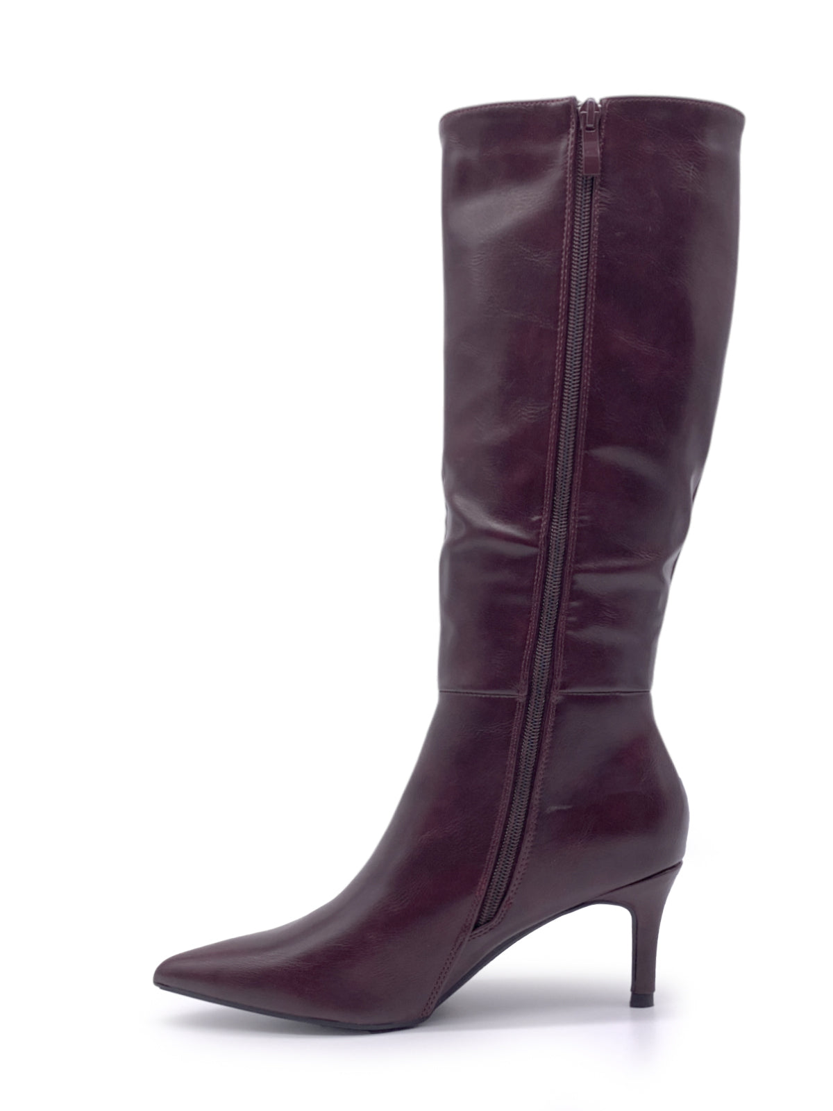 ADELIA - Stivali in ecopelle con zip laterale