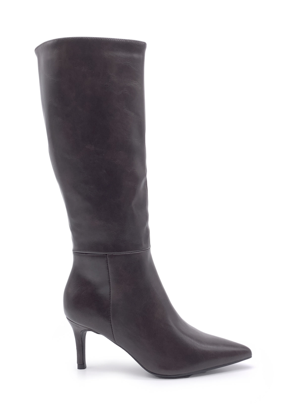 ADELIA - Stivali in ecopelle con zip laterale