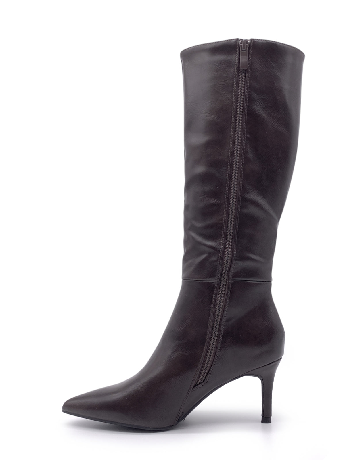 ADELIA - Stivali in ecopelle con zip laterale