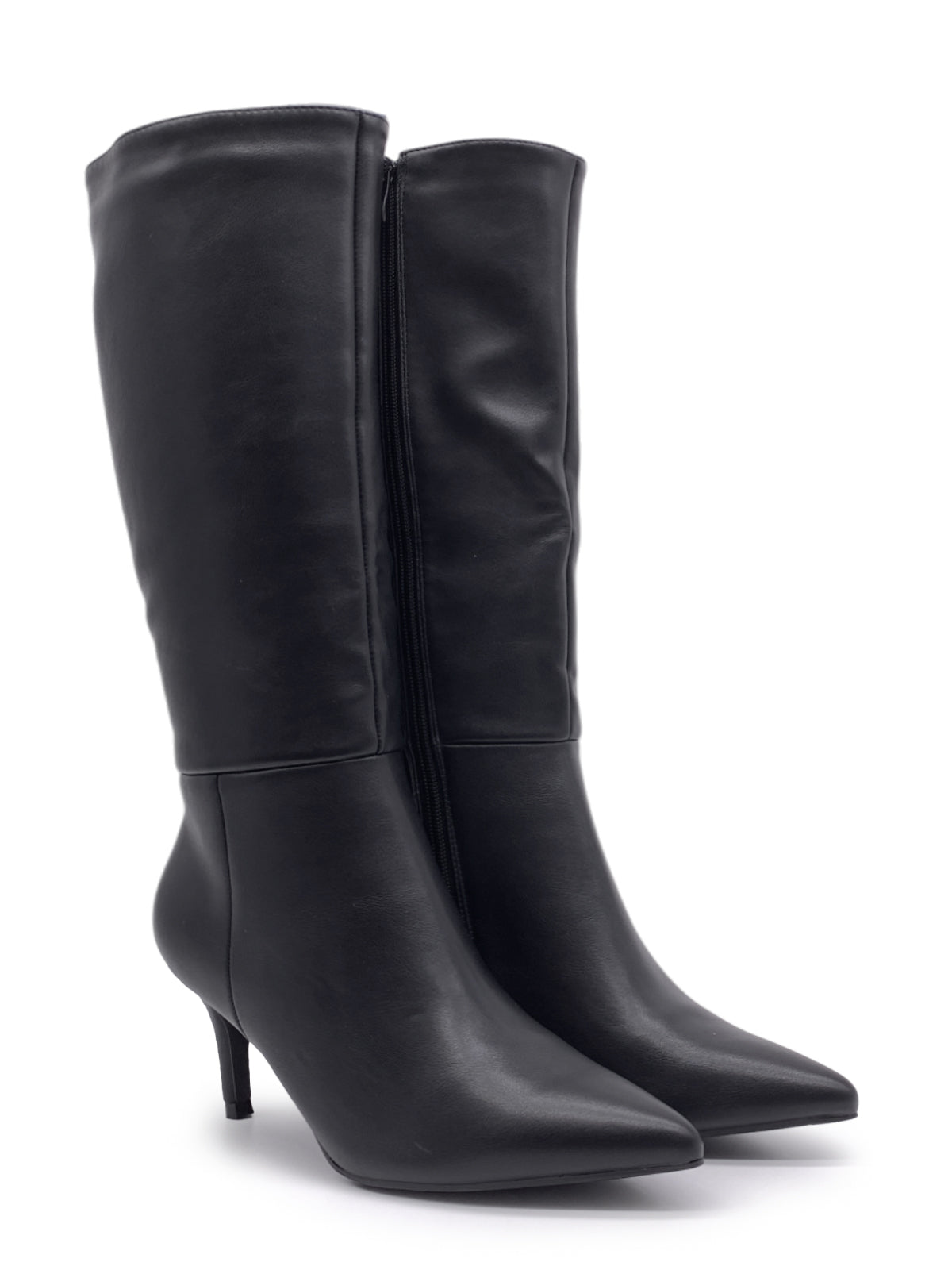 ADELIA - Stivali in ecopelle con zip laterale