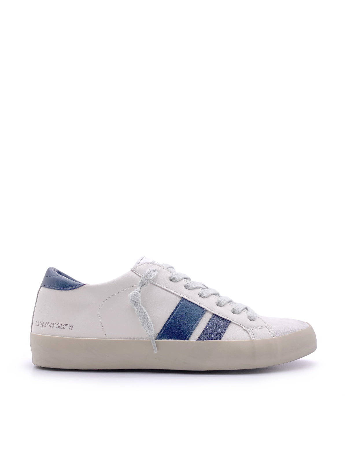 AFRODITE - Sneakers in ecopelle e camoscio con stringhe