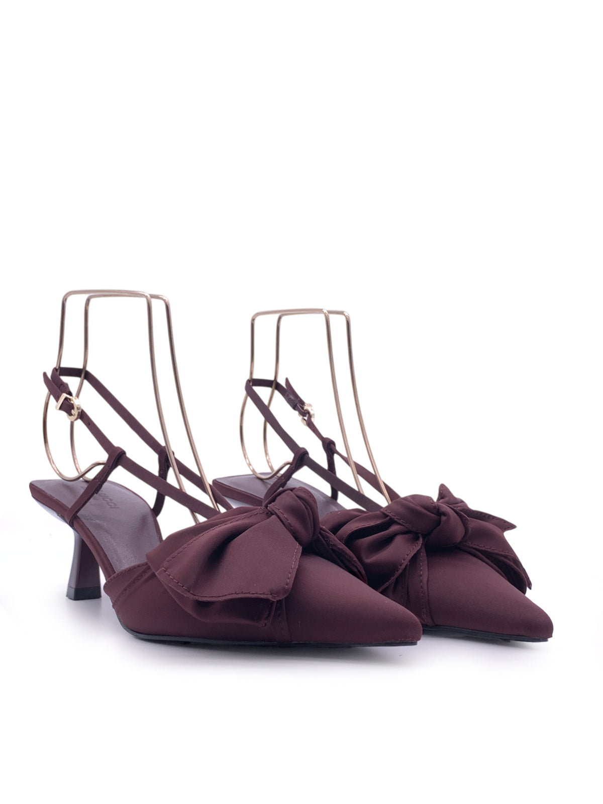 AJLA - Decolletè Slingback in tessuto con fiocco