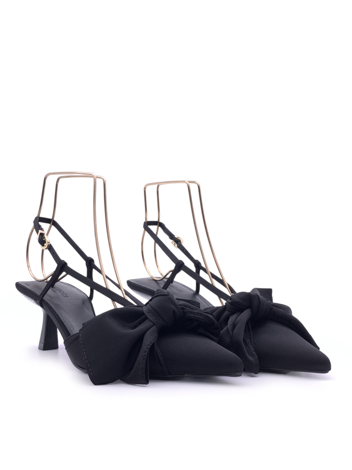 AJLA - Decolletè Slingback in tessuto con fiocco