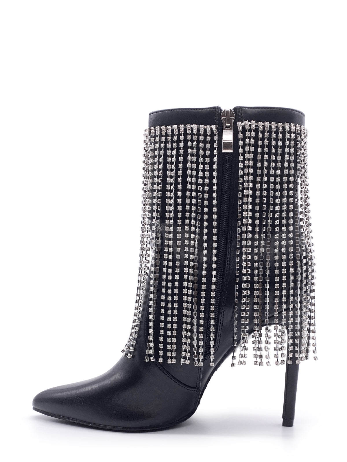 ALEXY - Trochetti in ecopelle con strass