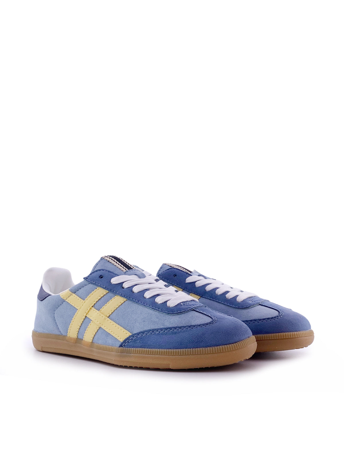 ALIX - Sneakers in camoscio con stringhe