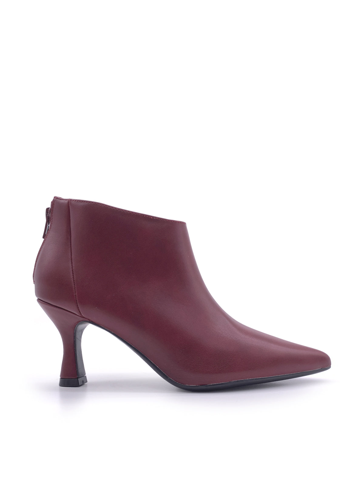 ANGELICA - Tronchetti in ecopelle con zip posteriore