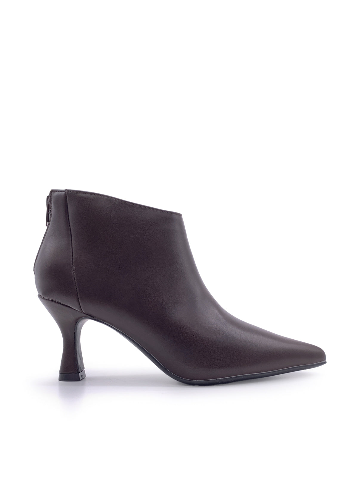 ANGELICA - Tronchetti in ecopelle con zip posteriore