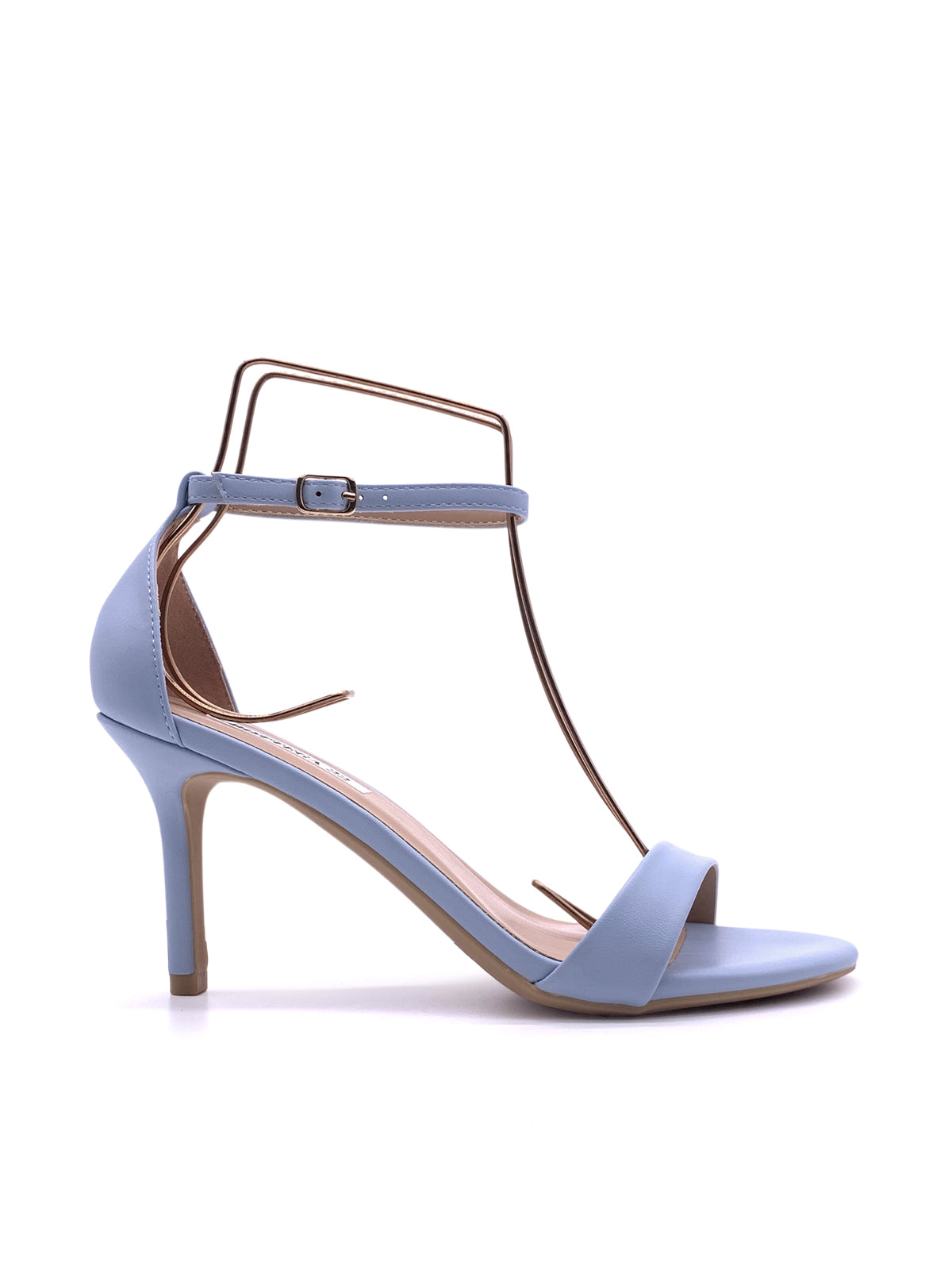 ANNACHIARA - Sandali in ecopelle con cinturino e tacco alto