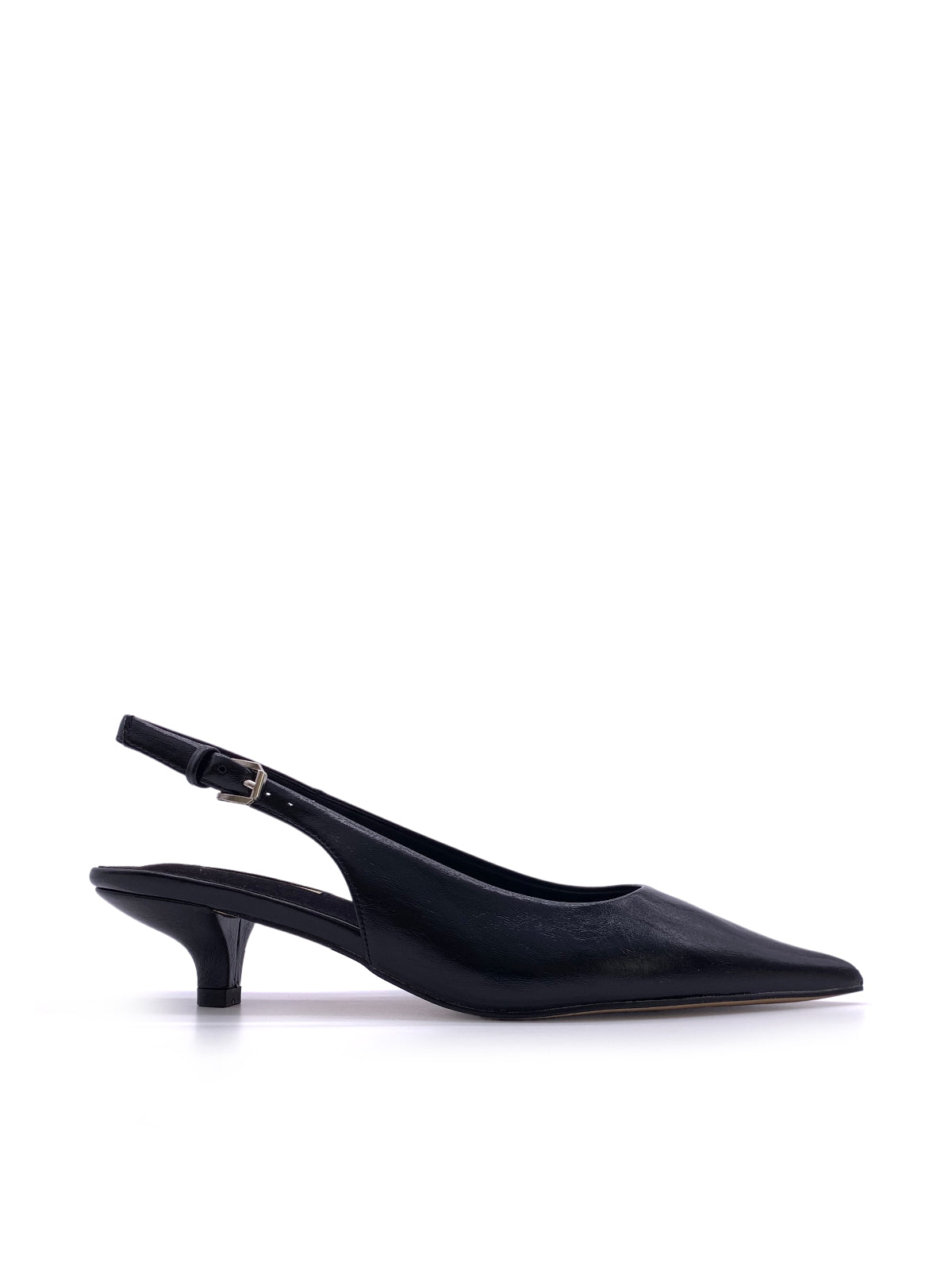 ANNA - Decolletè Slingback in ecopelle con tacco basso