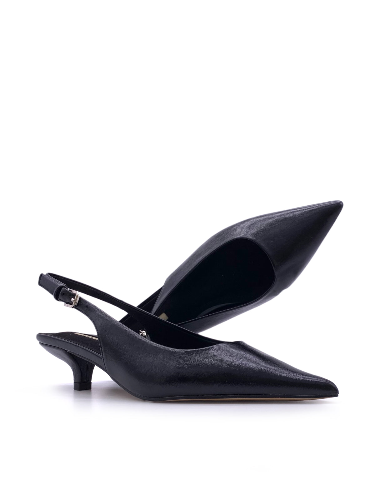 ANNA - Decolletè Slingback in ecopelle con tacco basso