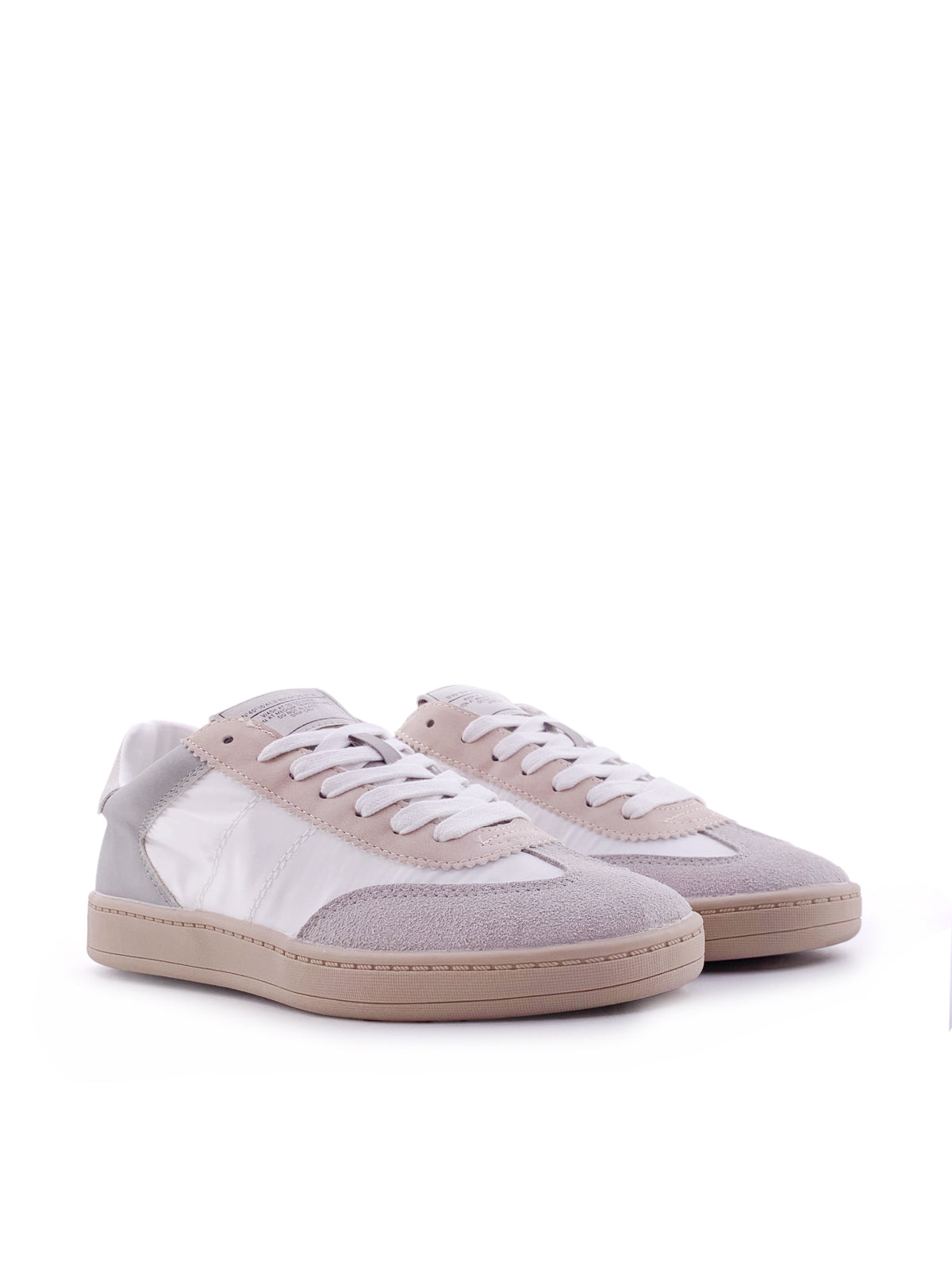 ANTEA - Sneakers in ecopelle e camoscio con stringhe