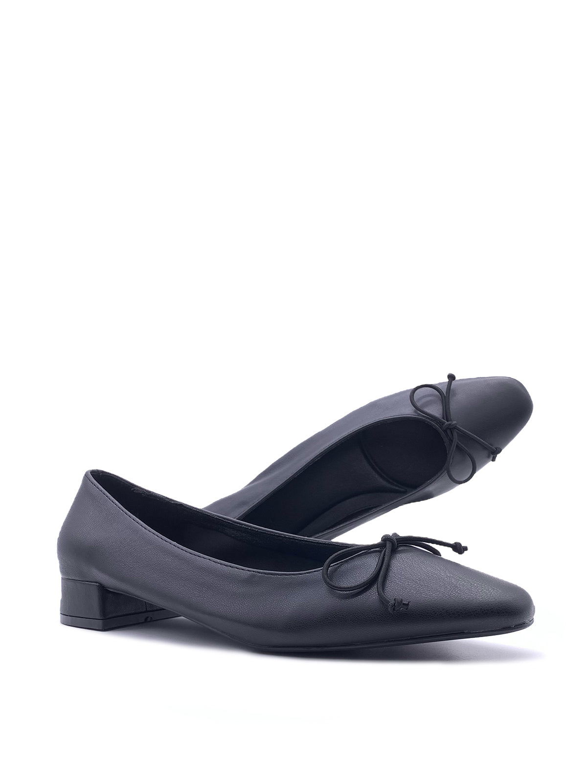 ASIA - Ballerine con tacco in ecopelle animalier