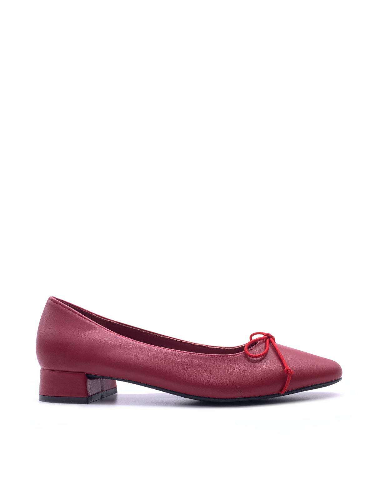 ASIA - Ballerine con tacco in ecopelle animalier