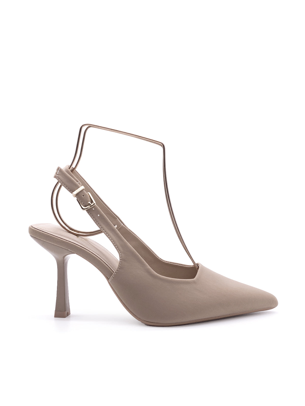 ASTRA - Decolletè Slingback in tessuto elastico