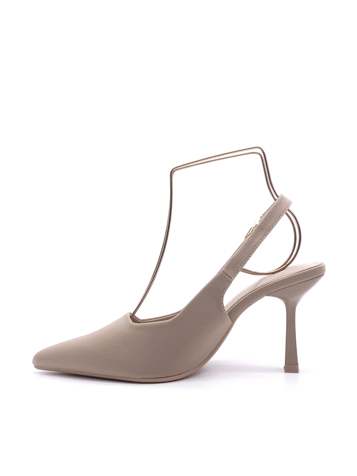 ASTRA - Decolletè Slingback in tessuto elastico