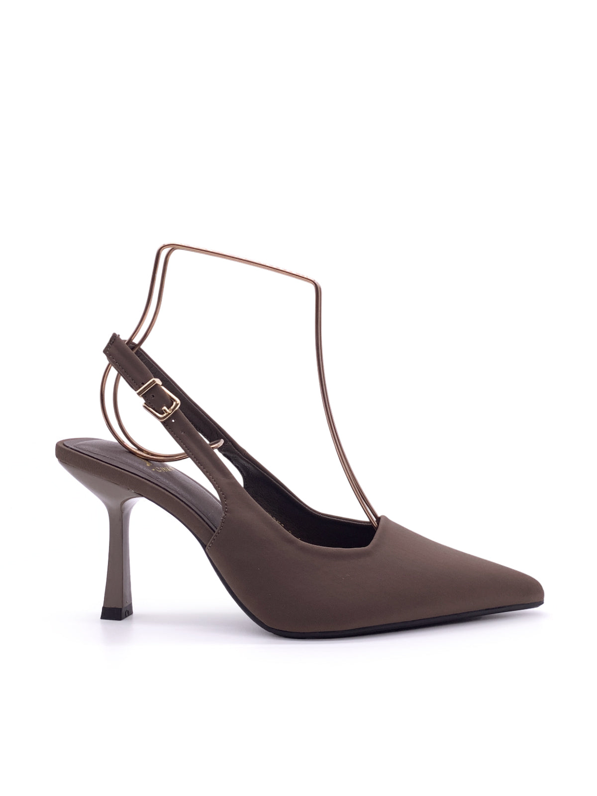 ASTRA - Decolletè Slingback in tessuto elastico