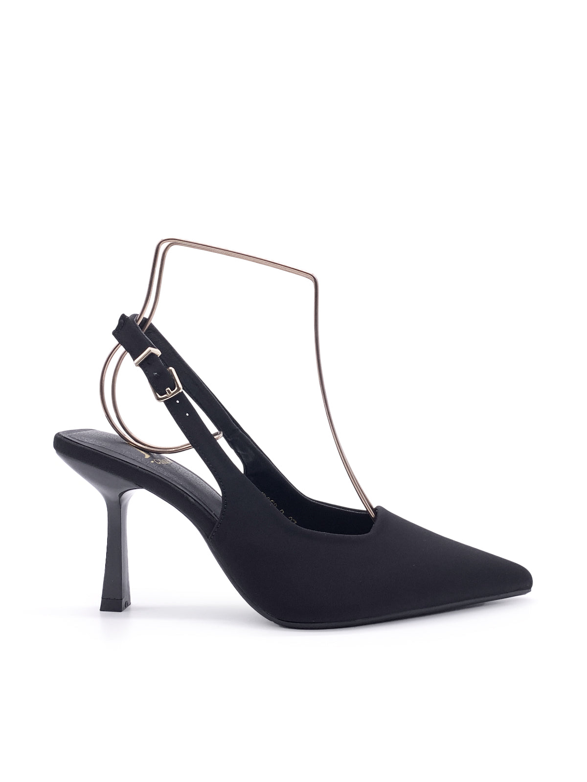 ASTRA - Decolletè Slingback in tessuto elastico