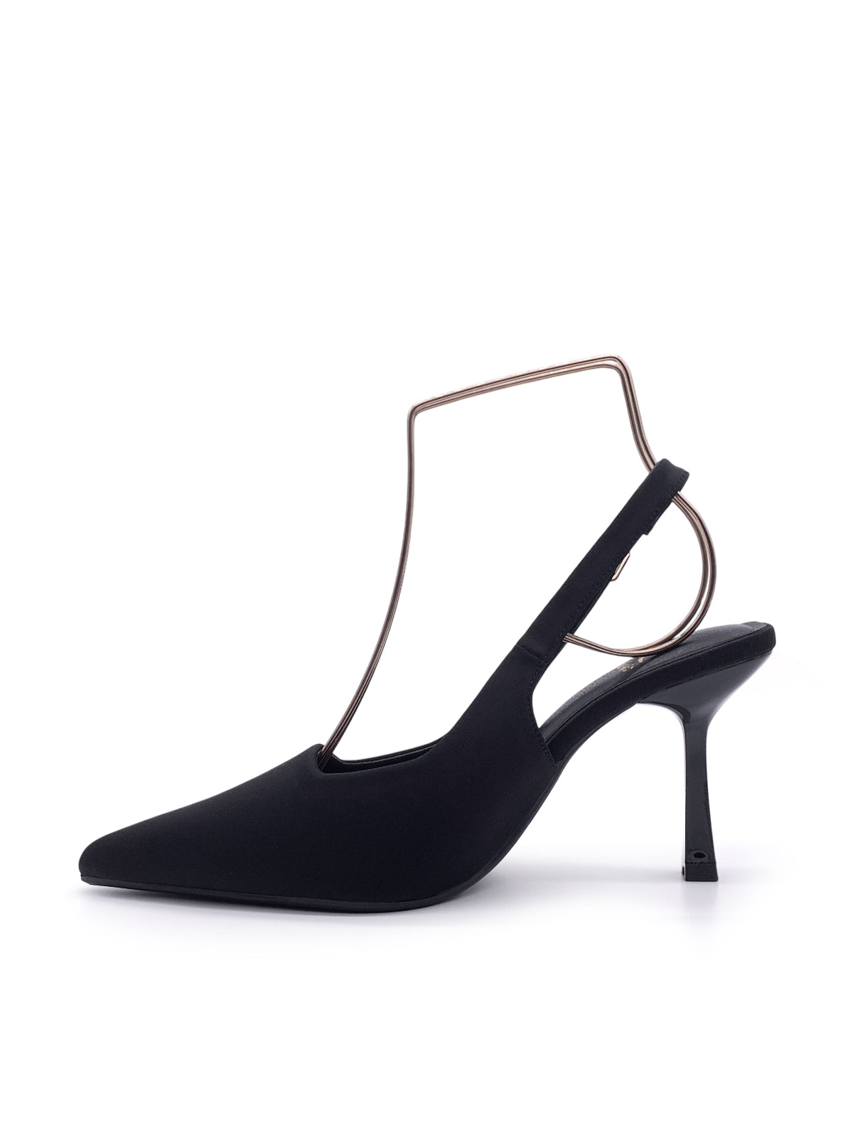 ASTRA - Decolletè Slingback in tessuto elastico