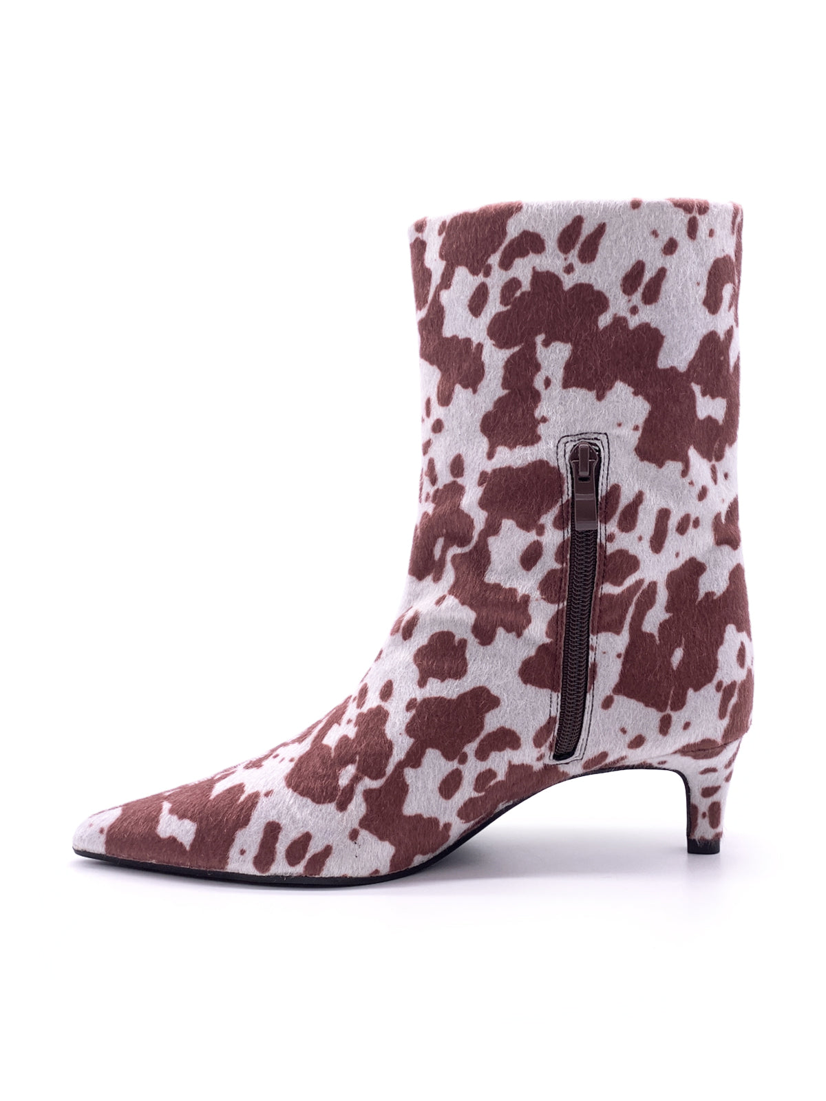 AUGUSTA - Tronchetti in cavallino con zip