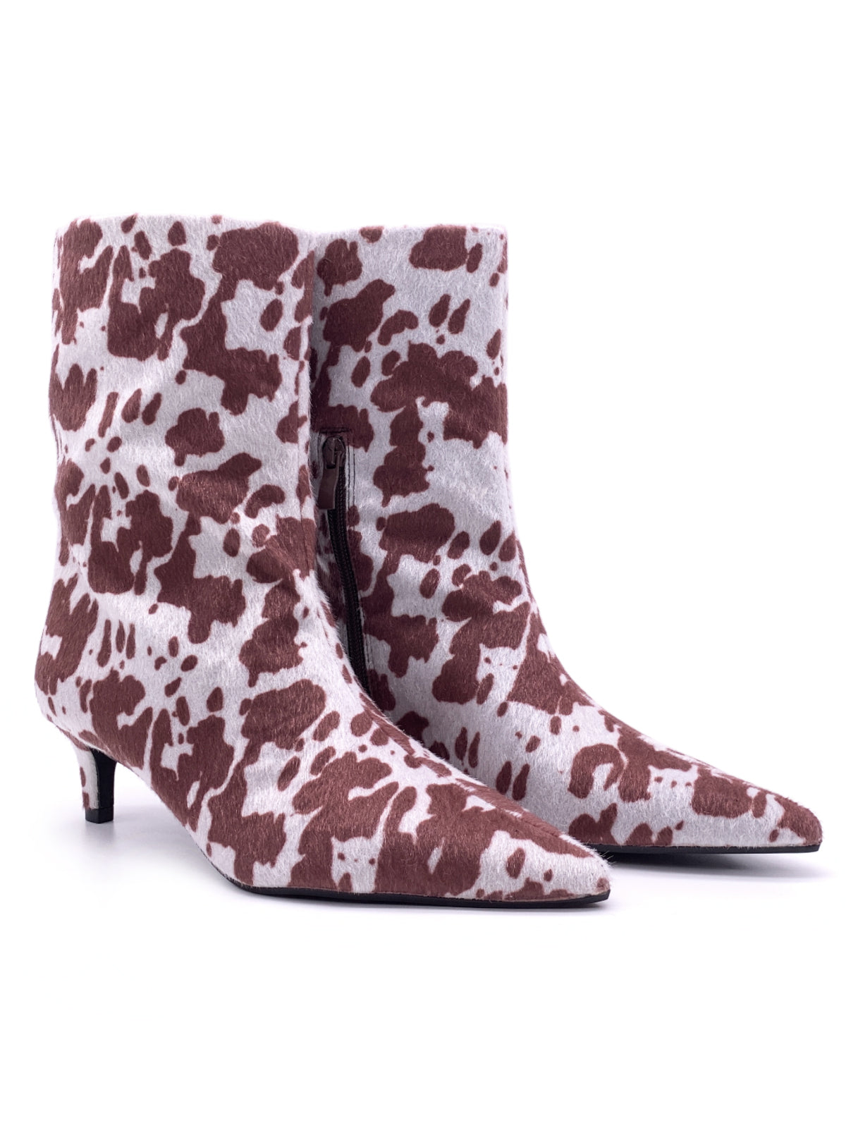 AUGUSTA - Tronchetti in cavallino con zip