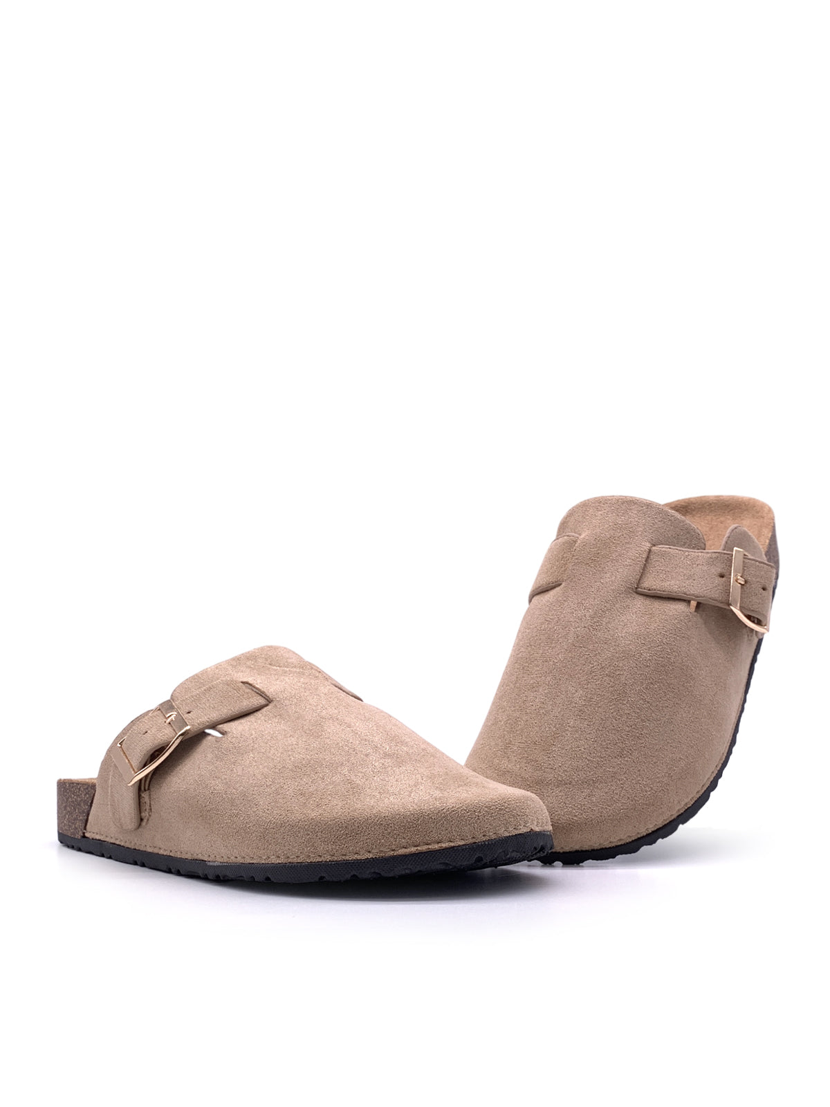 BABI - Sabot in camoscio con fibbia