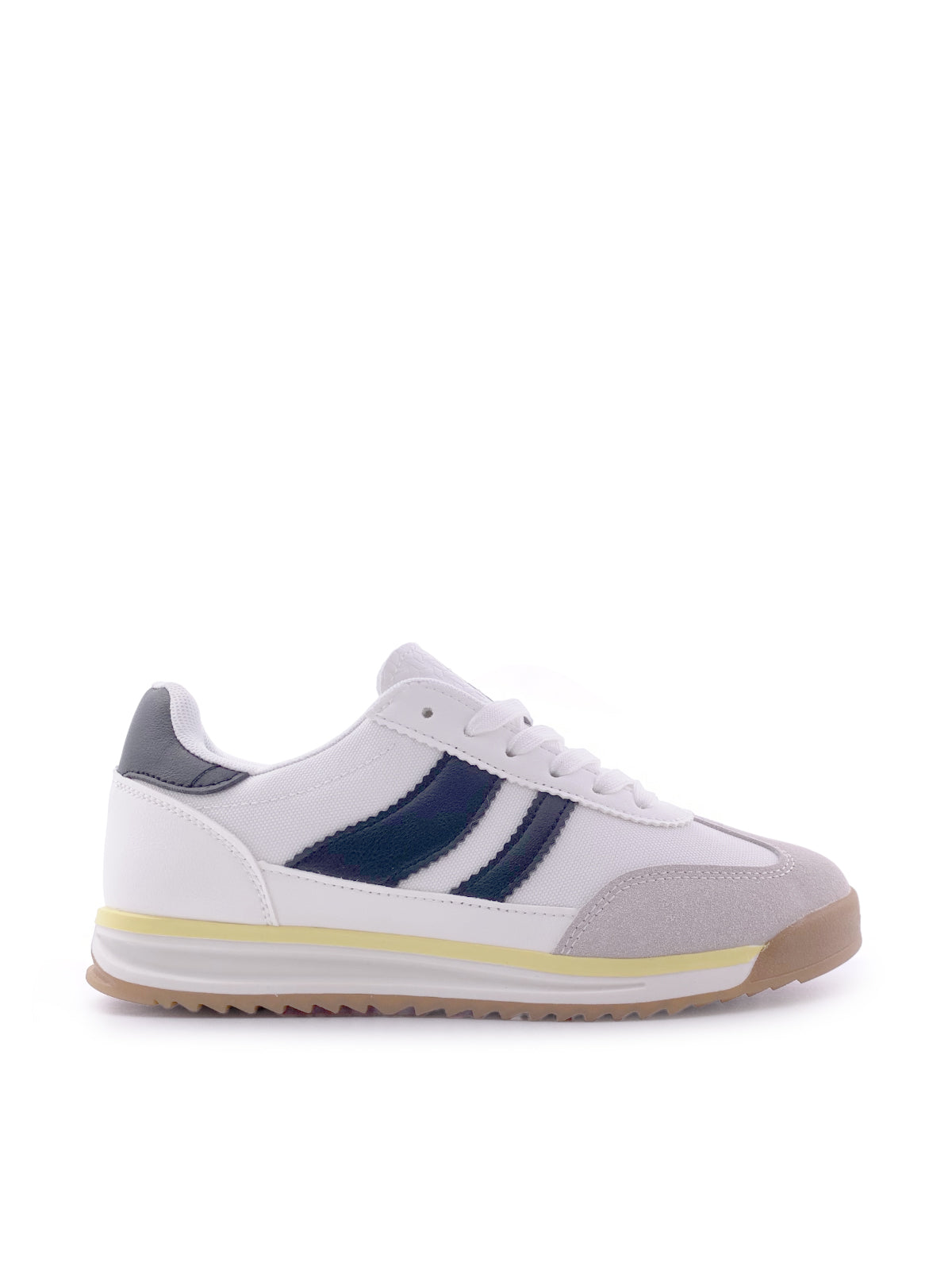 BATILDA - Sneakers in camoscio e tessuto con stringhe