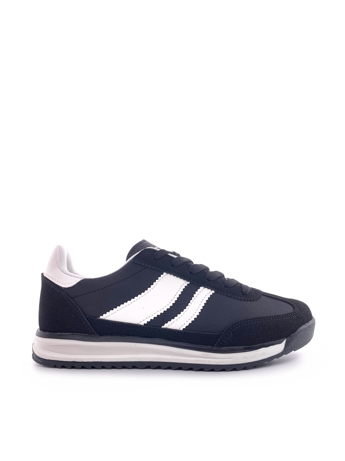 BATILDA - Sneakers in camoscio e tessuto con stringhe