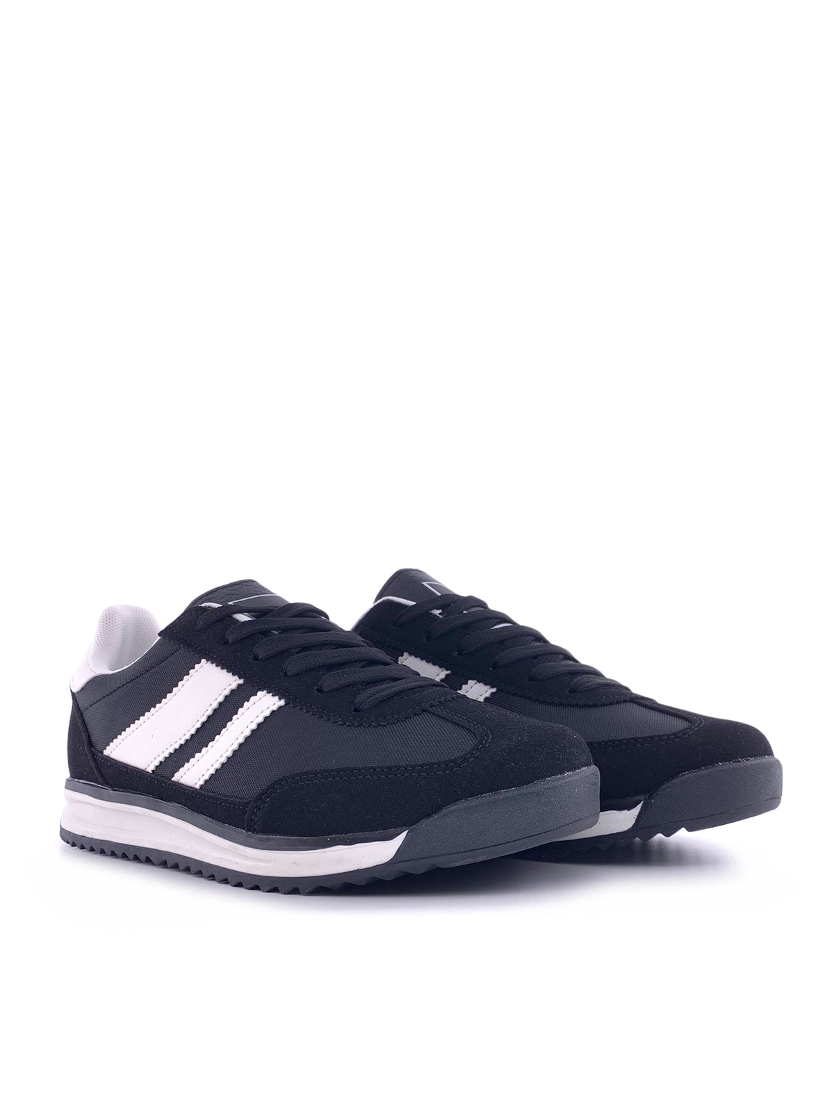 BATILDA - Sneakers in camoscio e tessuto con stringhe
