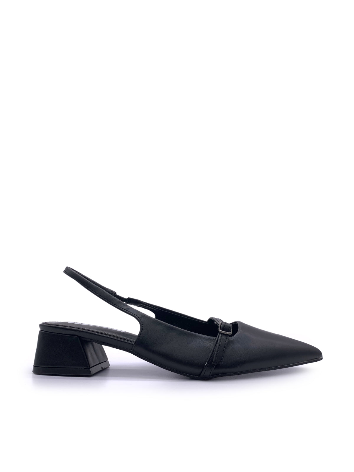 BENNY - Decolletè Slingback in ecopelle con tacco largo