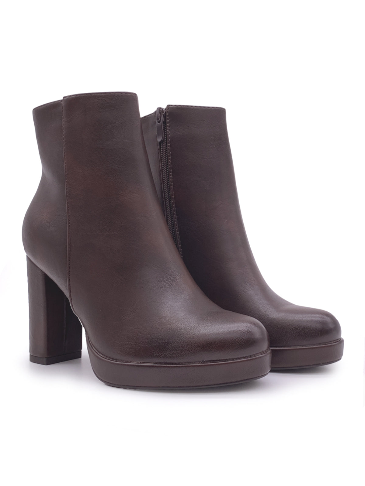 BLAIR - Tronchetti in ecopelle con plateau