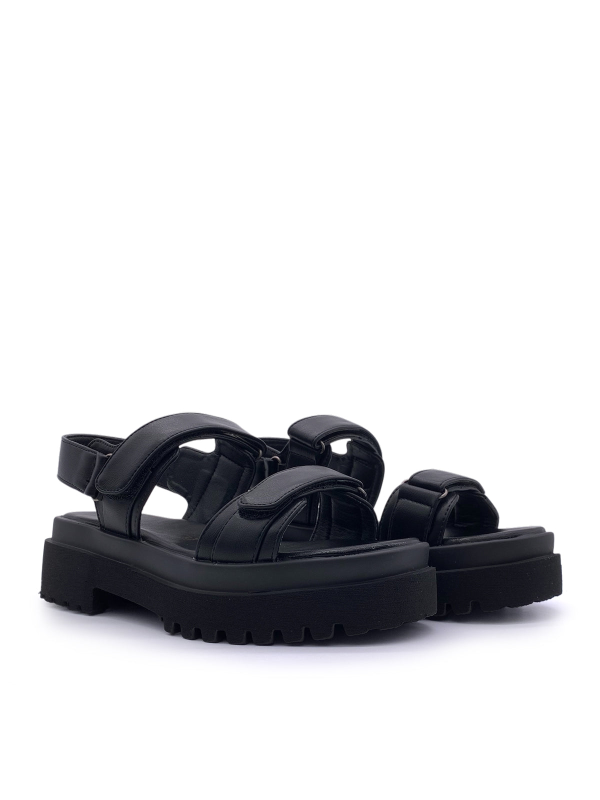 BLOOM - Sandali in ecopelle con plateau