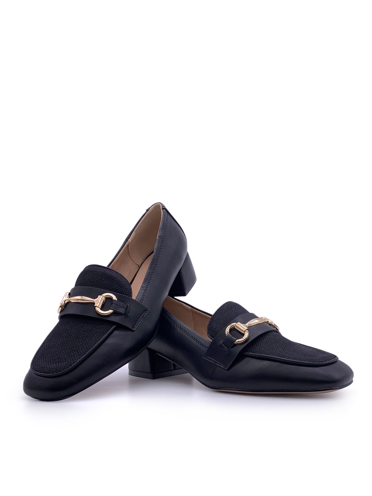 BROOKE - Mocassini in ecopelle con morsetto
