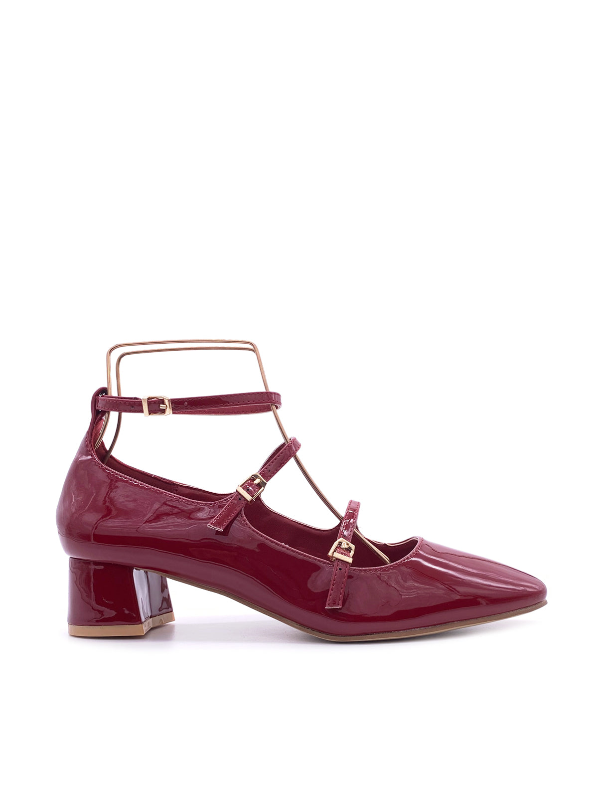 CALLIOPE - Mary Jane in vernice con tacco