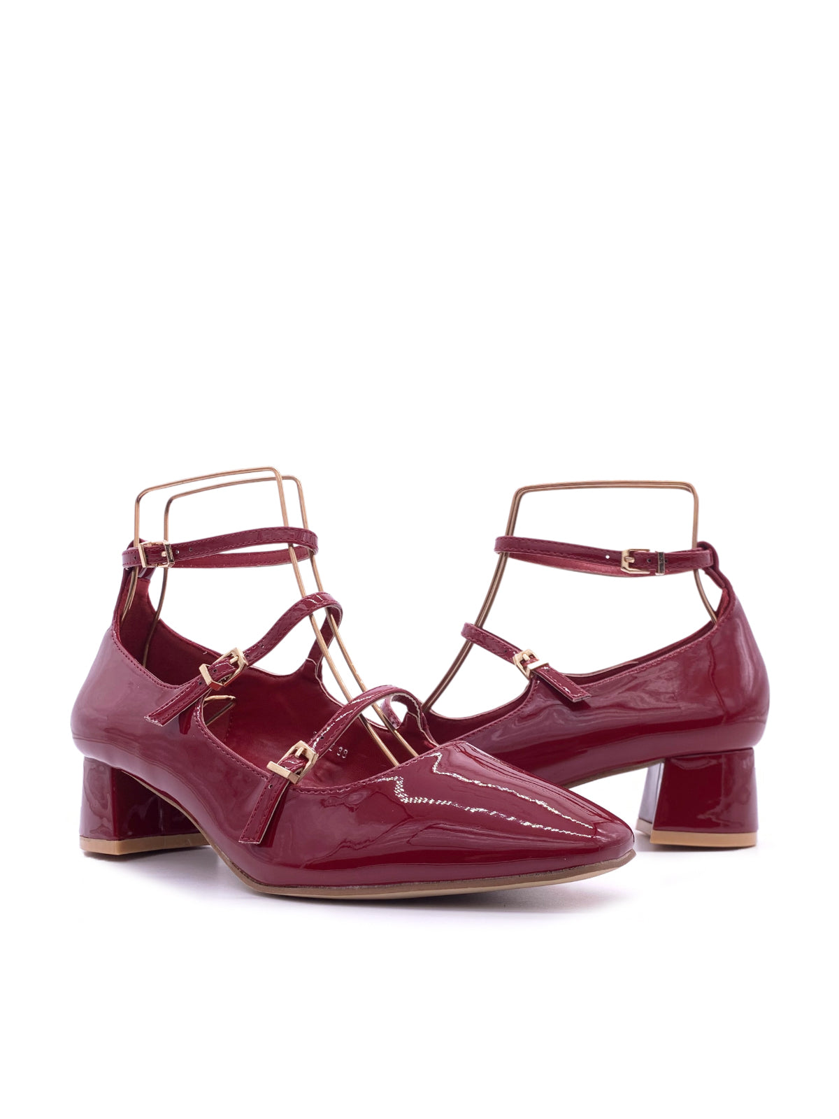 CALLIOPE - Mary Jane in vernice con tacco