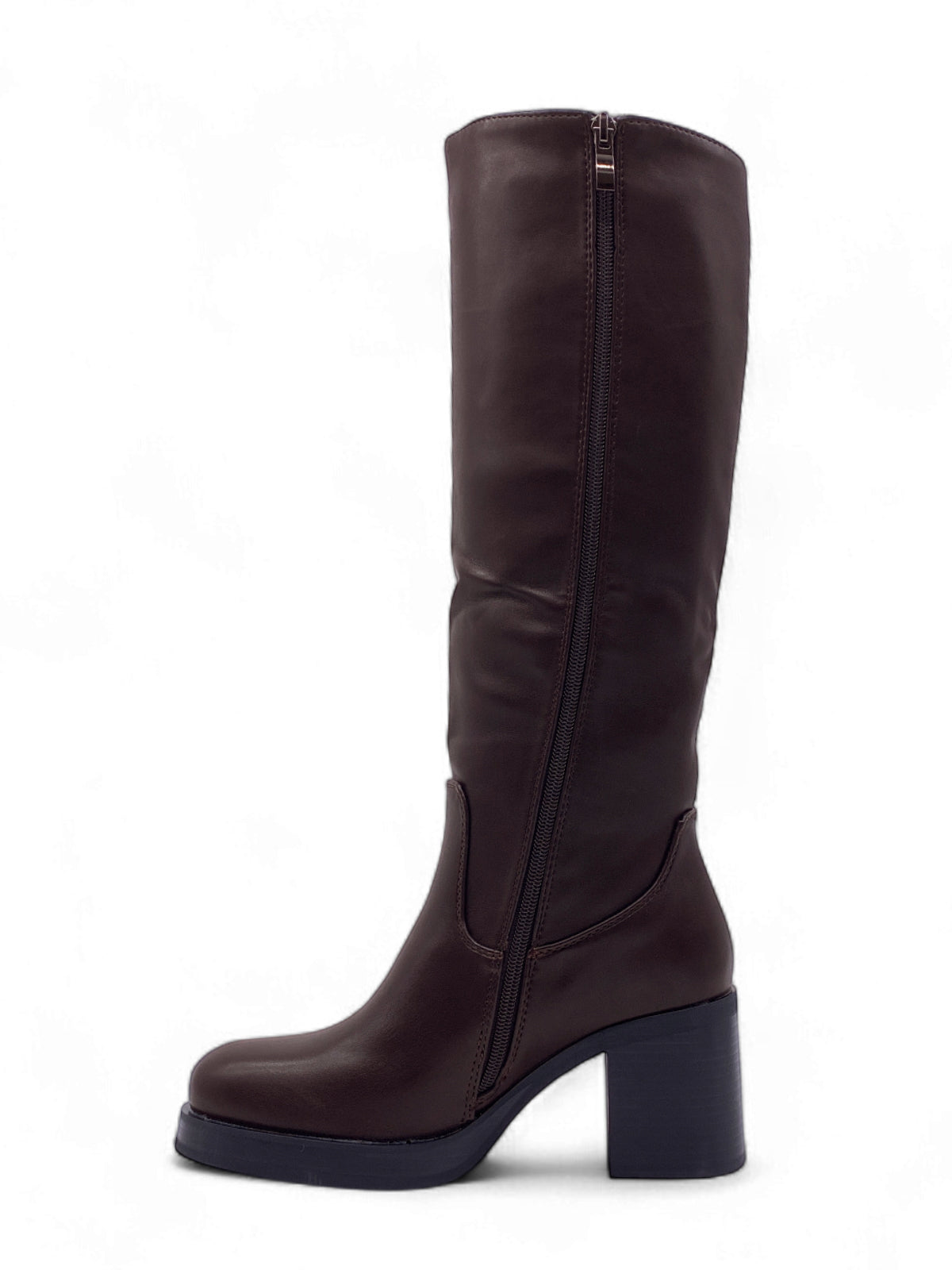 CAMILLA - Stivali in ecopelle con plateau