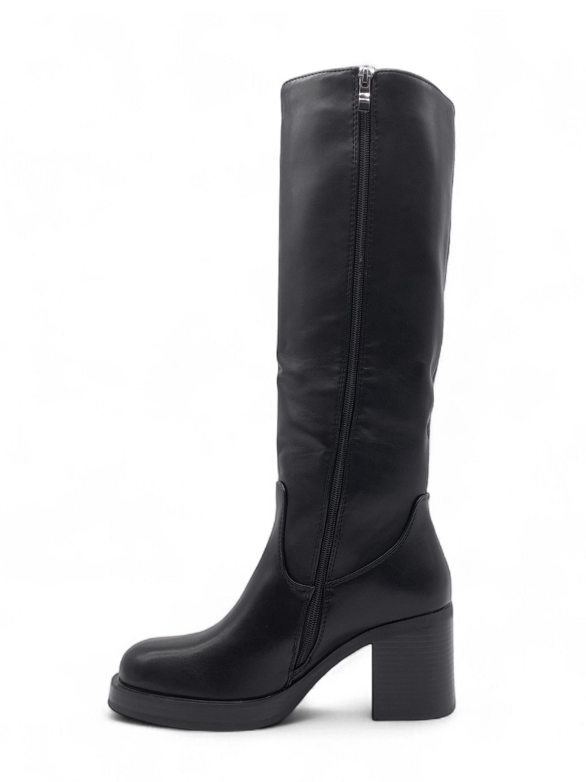 CAMILLA - Stivali in ecopelle con plateau