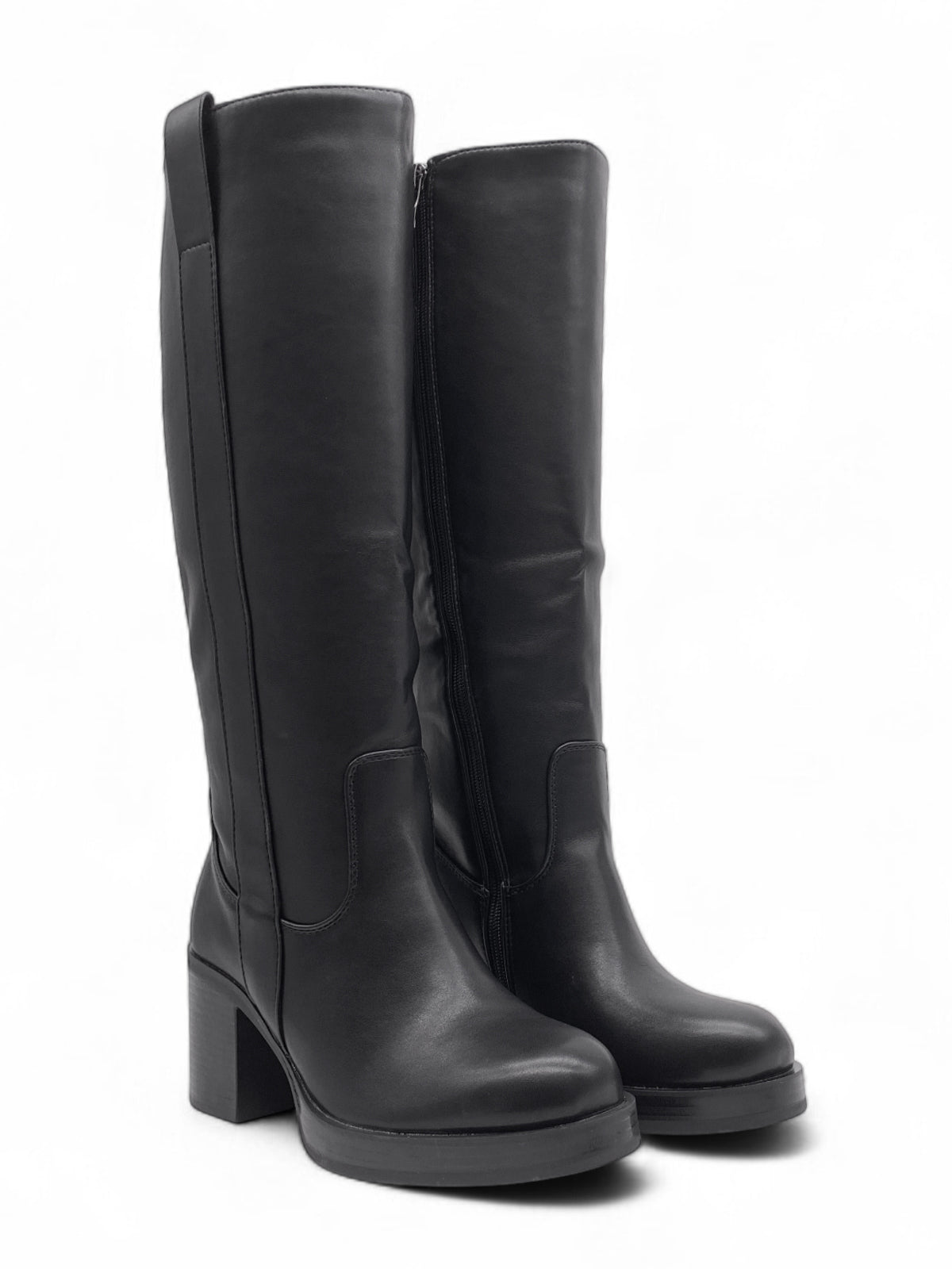 CAMILLA - Stivali in ecopelle con plateau