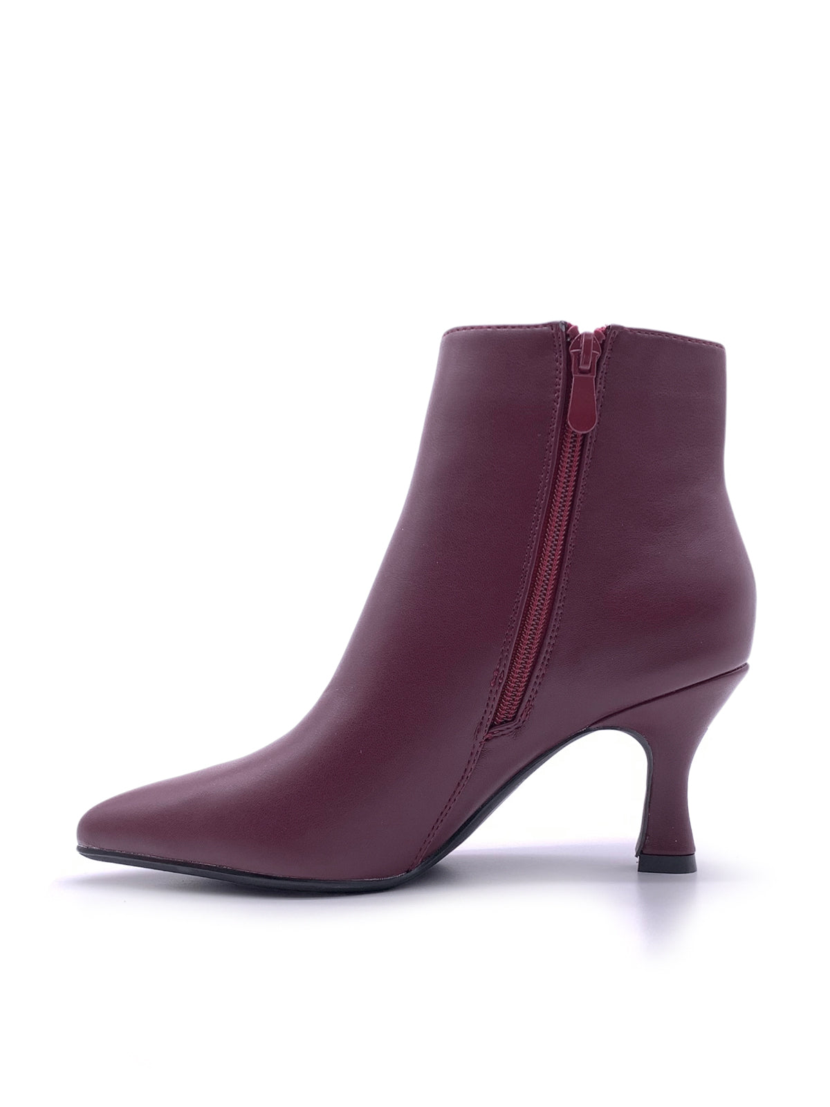 CARLOTTA - Stivaletti in ecopelle con zip laterale