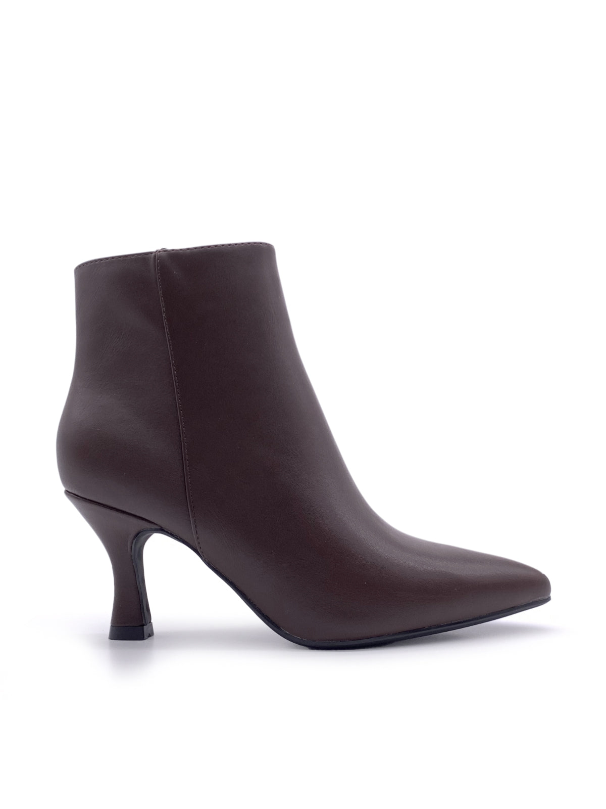 CARLOTTA - Stivaletti in ecopelle con zip laterale