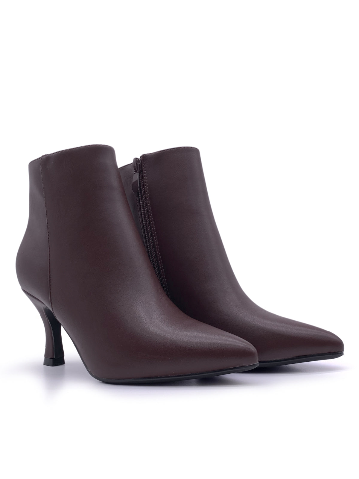 CARLOTTA - Stivaletti in ecopelle con zip laterale