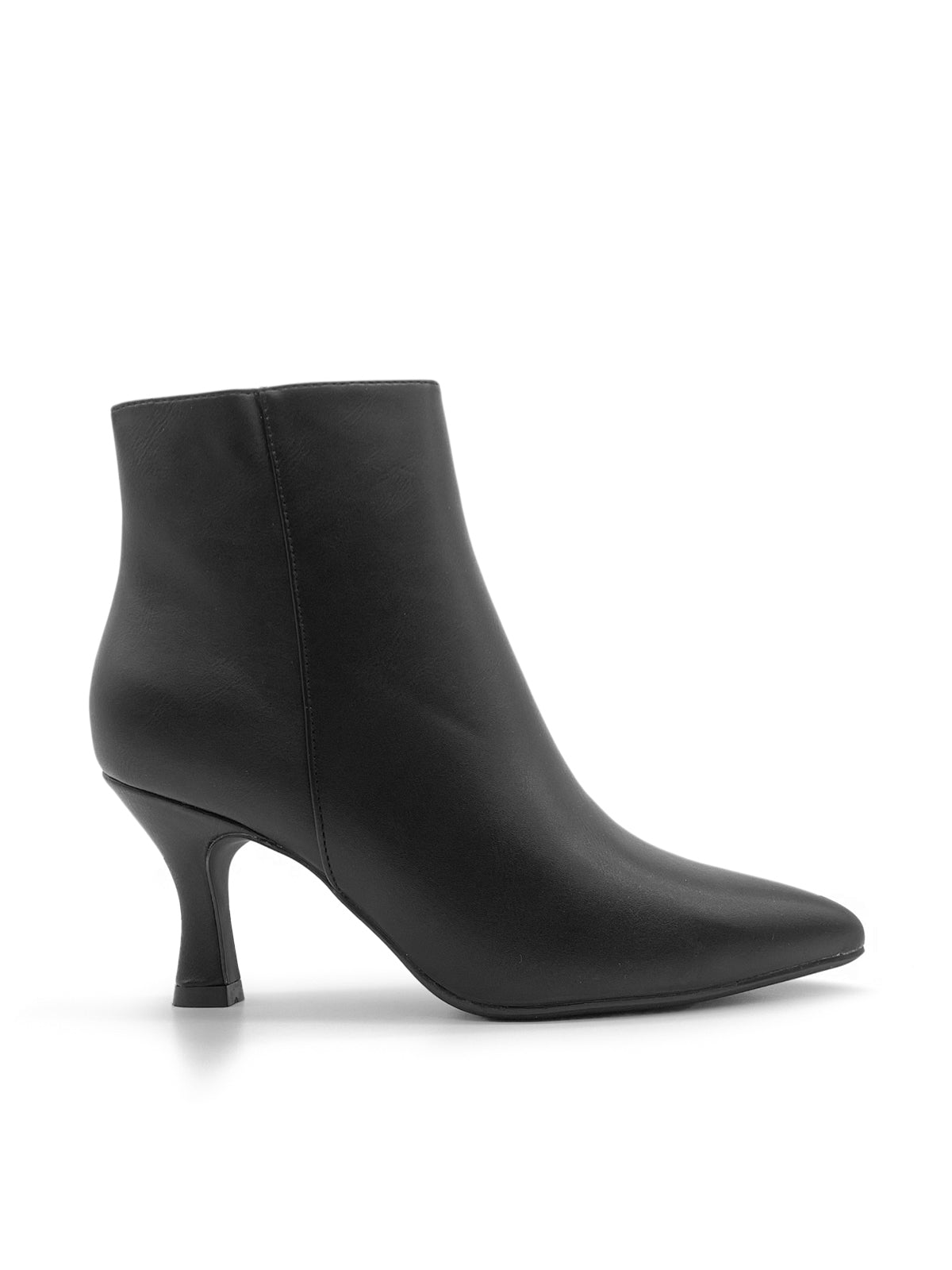 CARLOTTA - Stivaletti in ecopelle con zip laterale