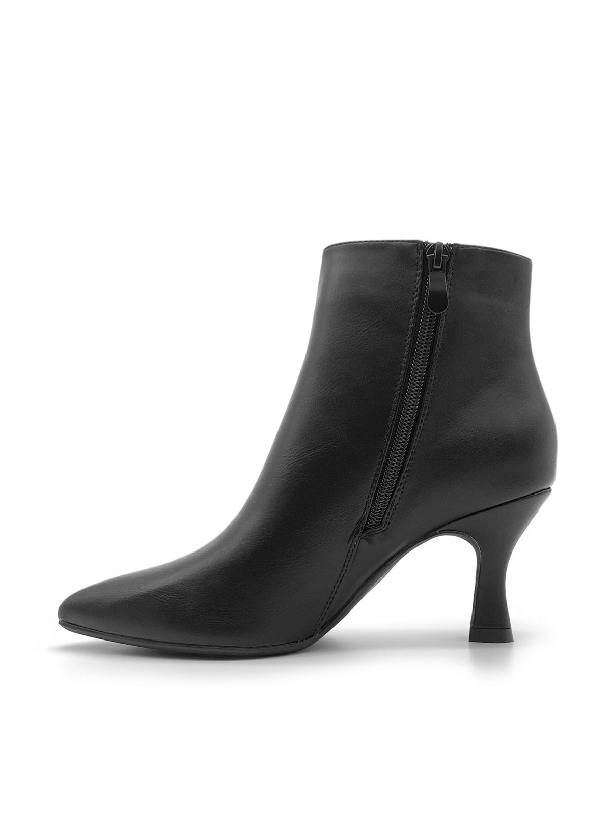 CARLOTTA - Stivaletti in ecopelle con zip laterale
