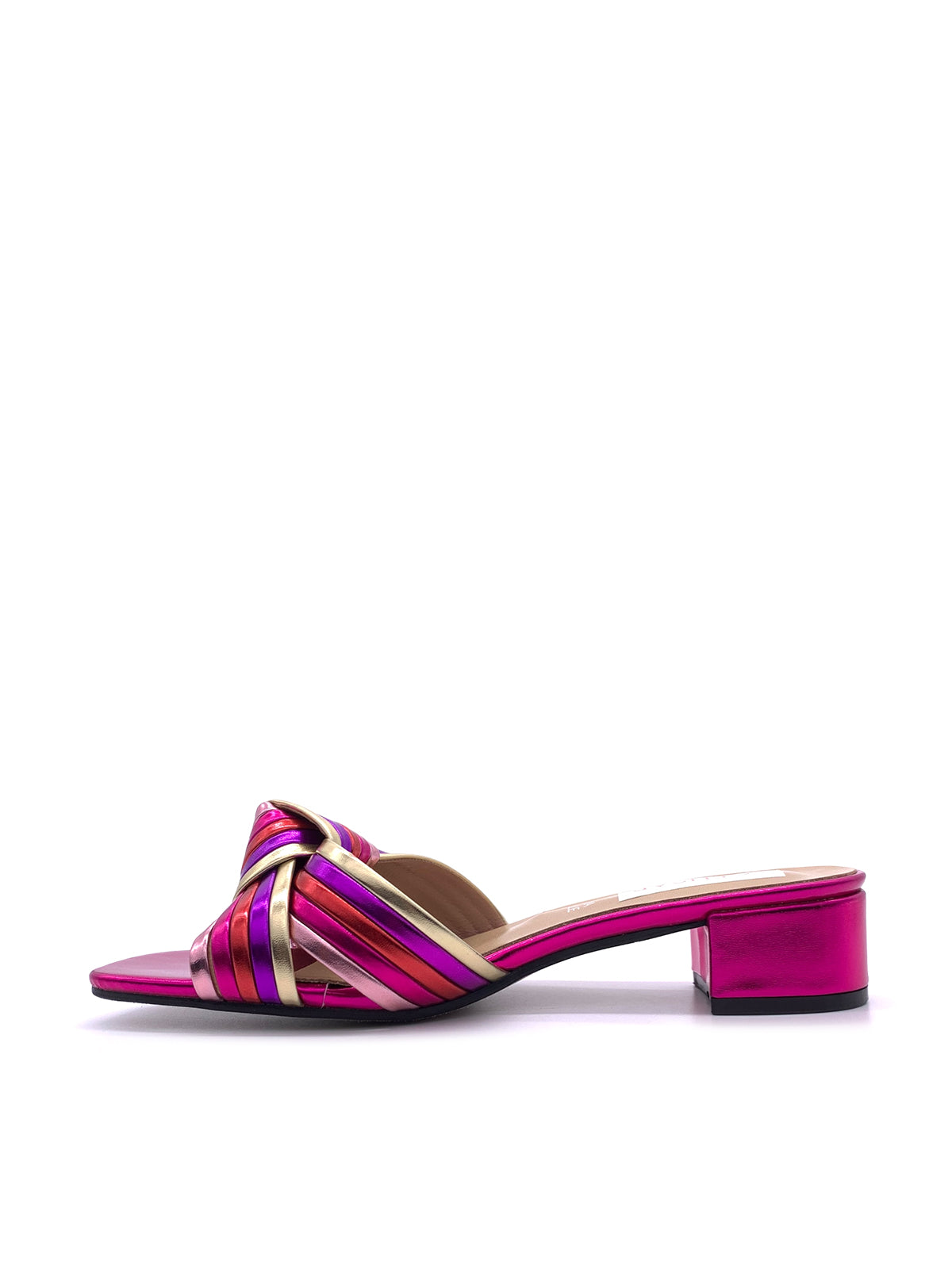 CAROLA-Sandali multicolor sottopiede in vera pelle