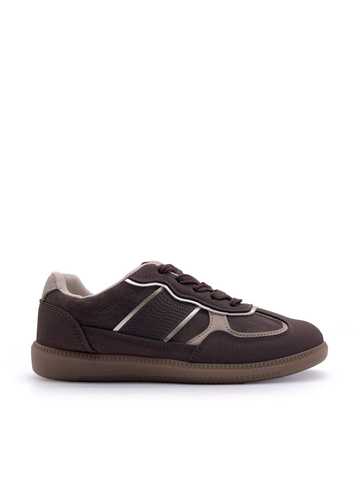 CAROLA - Sneakers in camoscio con stringhe