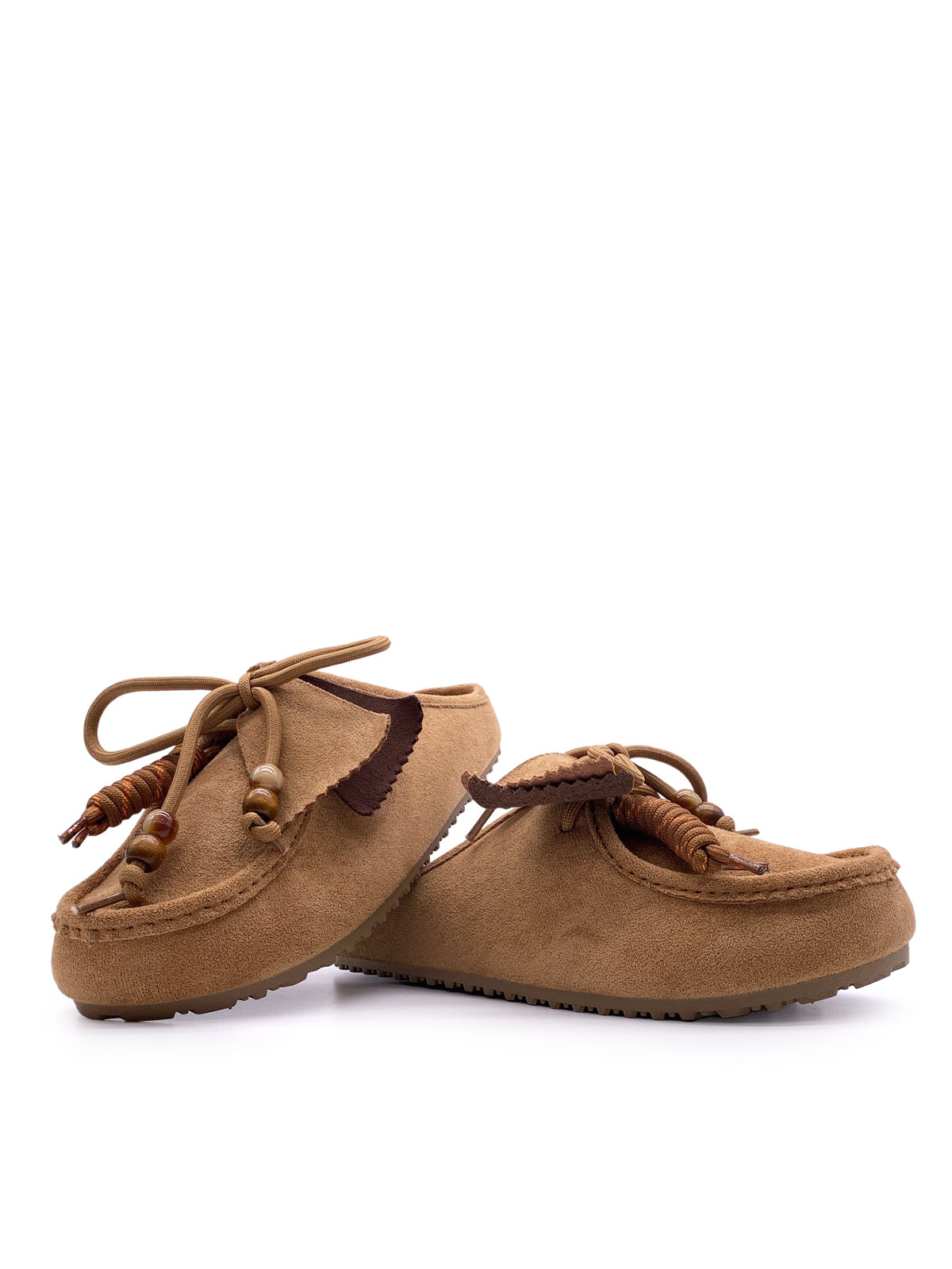 CECILIA - Sabot in camoscio con accessori